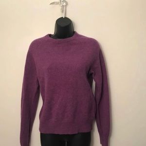 J. CREW! Violet Lamb’s Wool Sweater